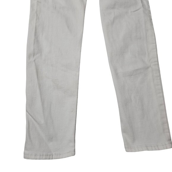 Old Navy Rockstar Mid Rise Jeans Womens Size 4 Skinny White Denim Pants - Picture 4 of 9